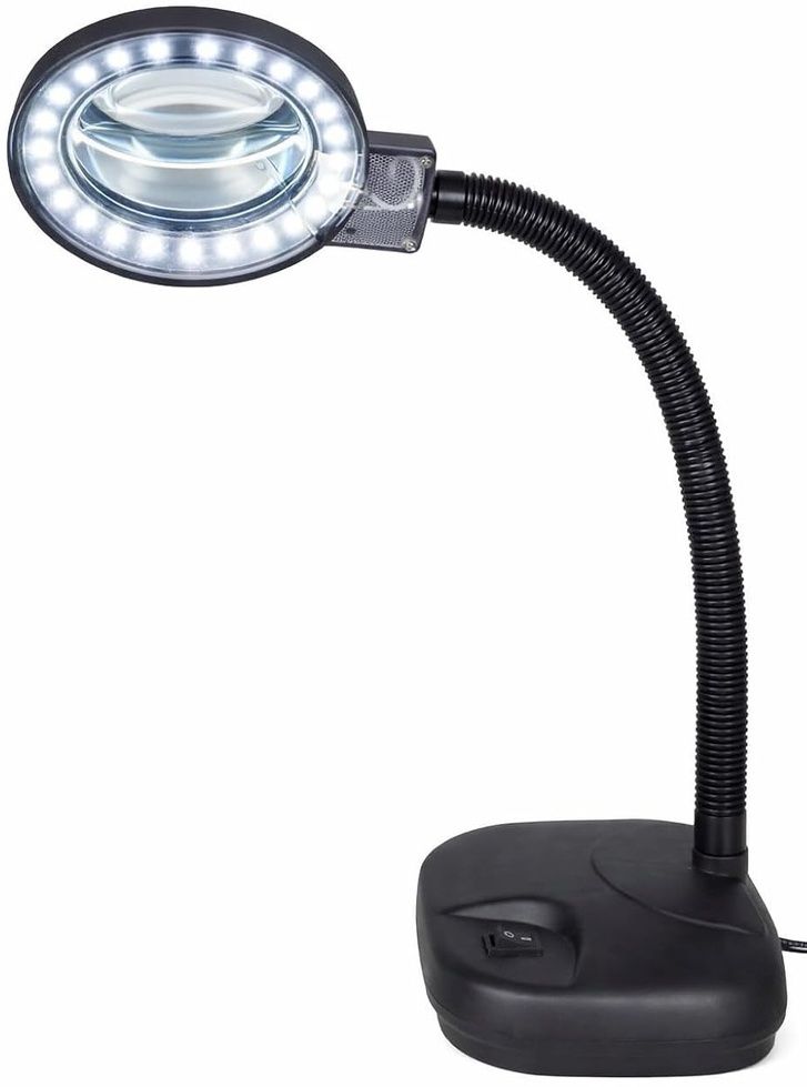 tersel Magnifying Lamp Portable Tabletop Gooseneck LED Light Study Lamp-picture-38