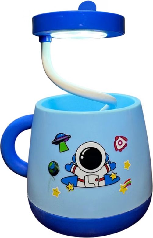 shyam Mug Shape LED Table Lamp -blue Study Lamp-picture-6