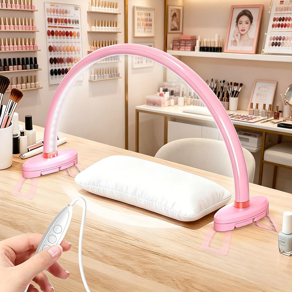 supvox USB Arch LED Work Light for Nail Art with Adjustable Dimmable Lighting Table Lamp-picture-20