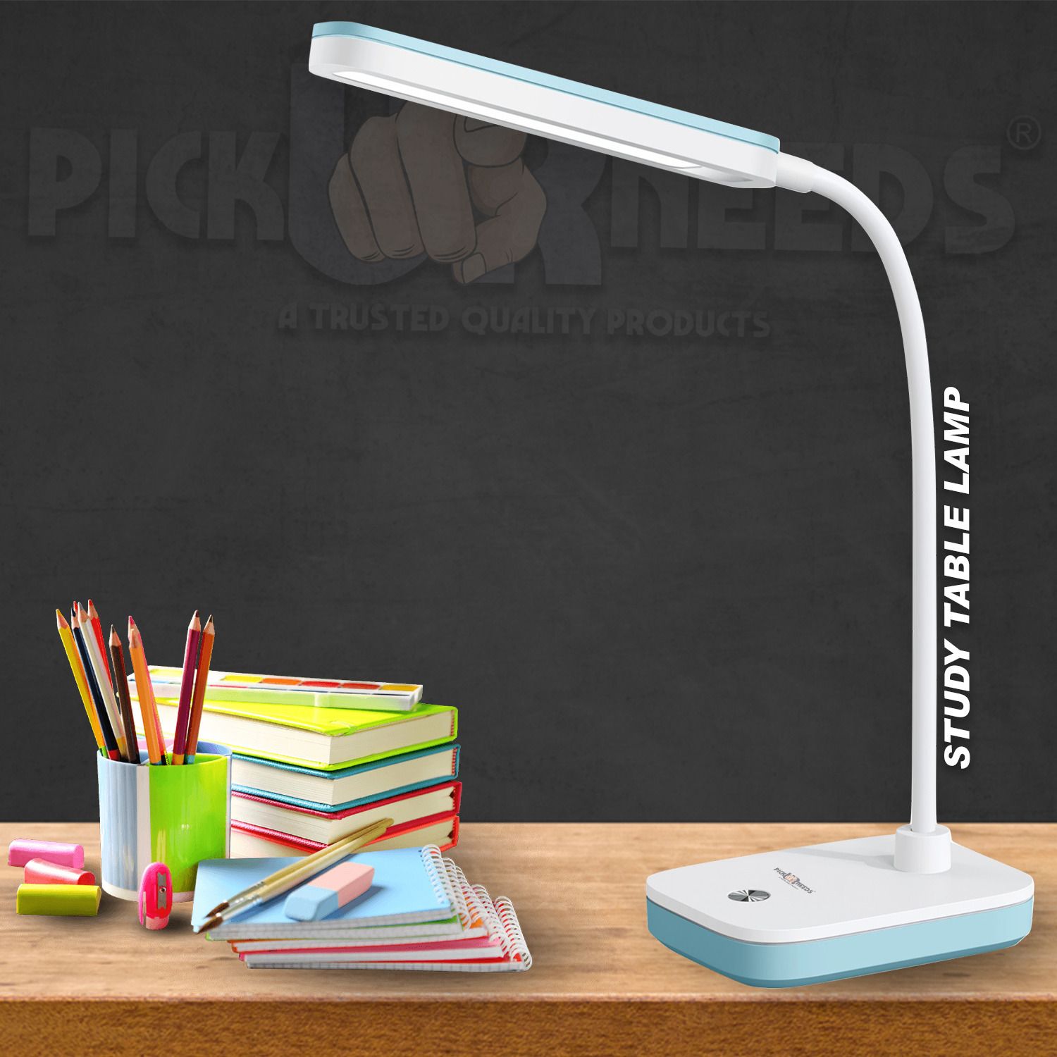 pick ur needs Rechargeable Study Table LED Desk Lamp Touch with 3500mAh Lithium Battery Study Lamp-picture-23