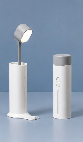 techomania LED Reading Light with Phone Stand, USB Port and 3 Brightness Levels Study Lamp-picture-48