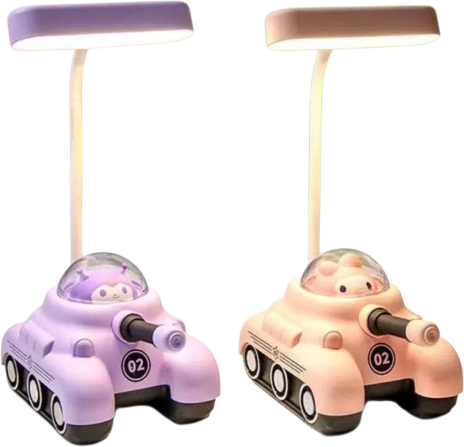 salasaronix KUROMI FRIENDS TANK LAMP Study Lamp-picture-36