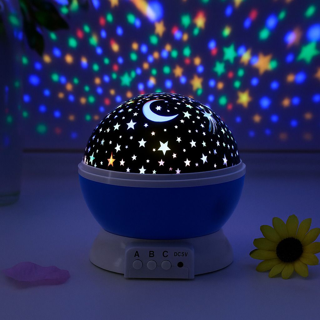 Star Master LED Projection Lamp 360° Rotation Night Light for Kids & Decoration Night Lamp-image-28