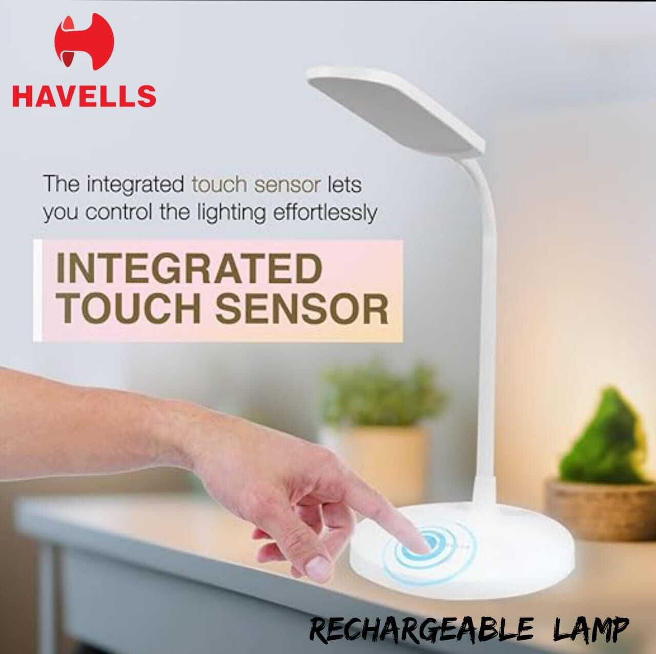havells 6W 3-in-1 Colour ! Warm White ! Neutral White ! Cool White ! With Touch Sensor Study Lamp-picture-41