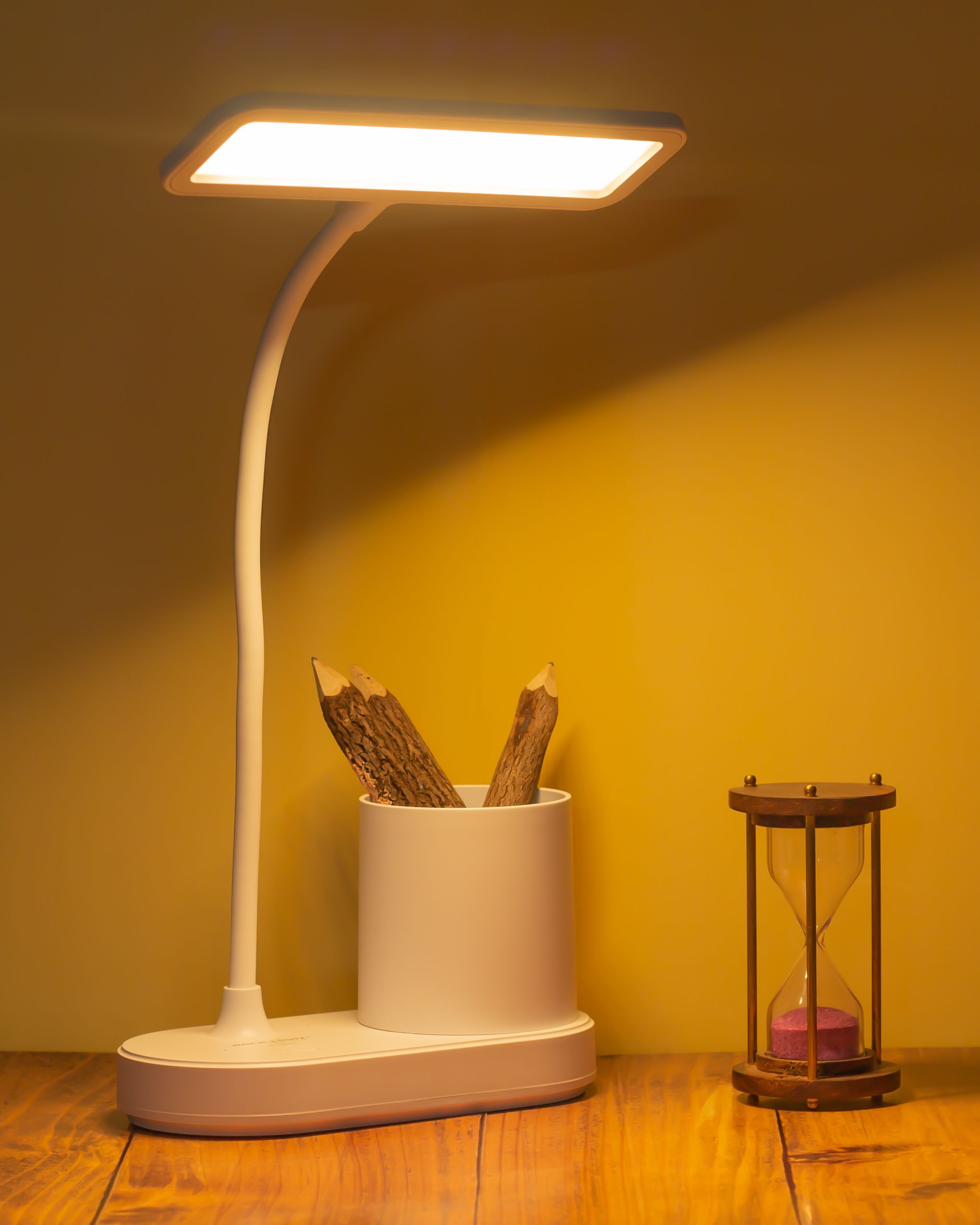 3 Colour Mode Light- White, Warm,|Table, Study Lamp-image-37