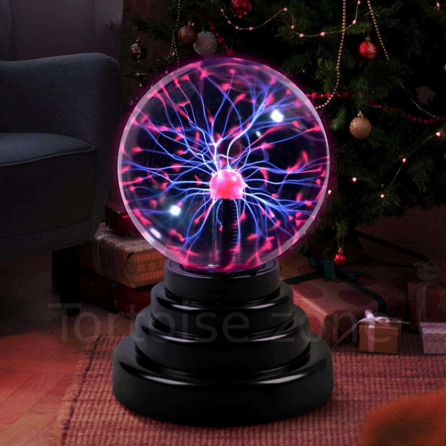 Plasma Ball/Light/Lamp | Static Electricity Globe Electric Lightning Ball Study Lamp-image-5