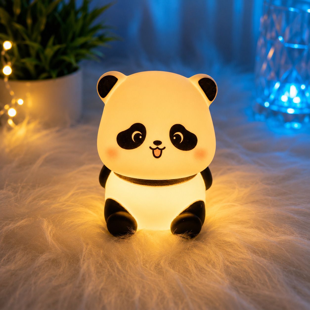 anixim Panda LED Night Light Soft Warm Bedside Lamp for Kids Night Lamp-picture-14
