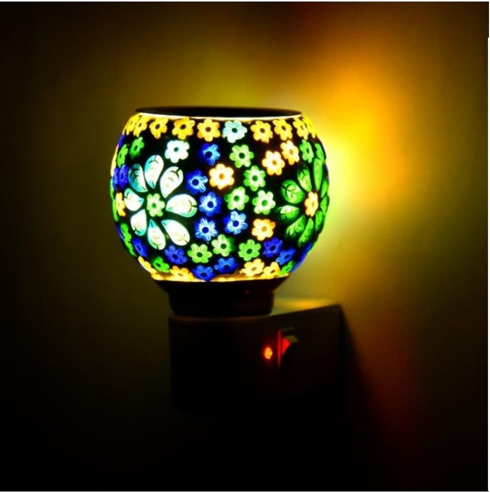The Oniks Kapoor Dani Electric Aroma Oil Diffuser Camphor Mosquito Bakhoor Night Lamp