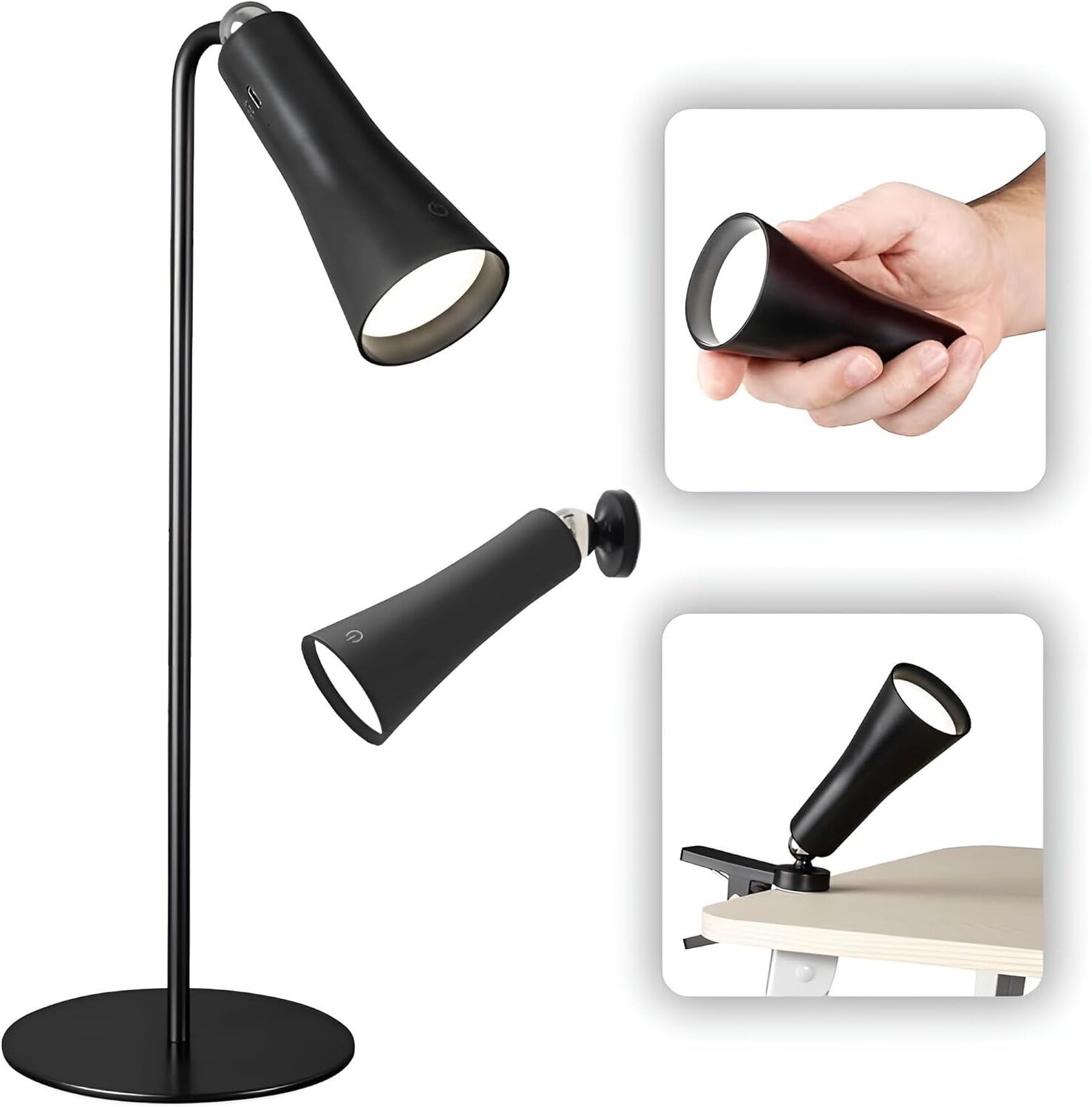 remich Rechargeable LED Touch On Off Control Table Desk lamp Children Eye Protection Study Lamp-picture-17
