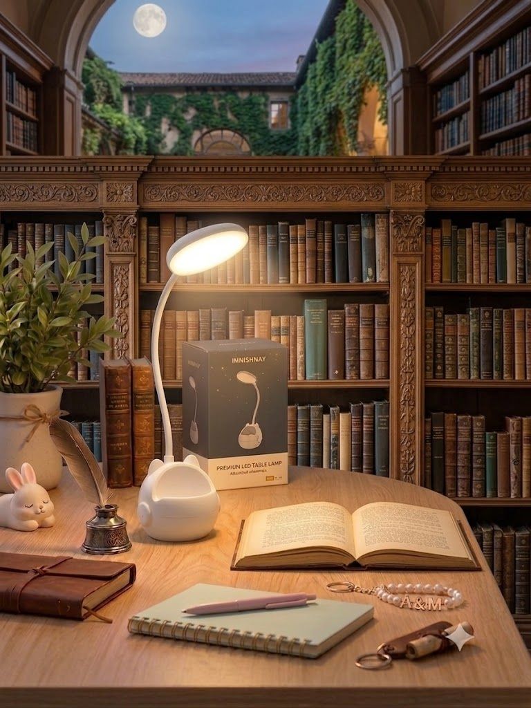 Premium Rechargeable LED Desk Lamp – Portable, Adjustable & Energy Efficient Table Lamp-image-3