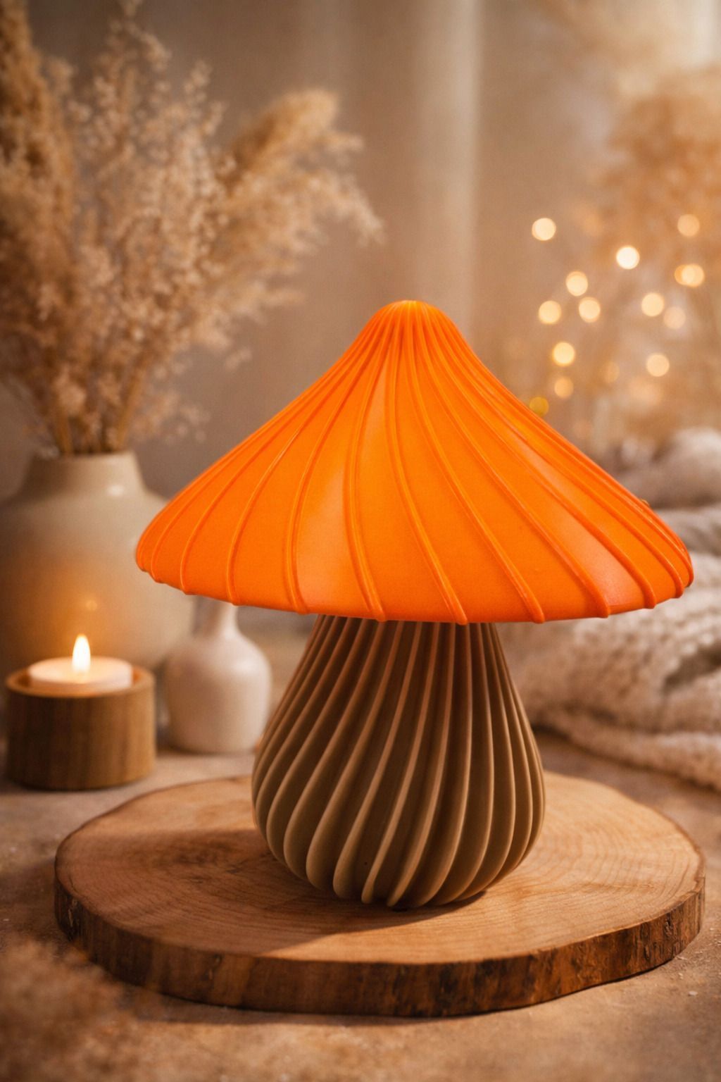 Mushroom Lamp Table Lamp-image-27