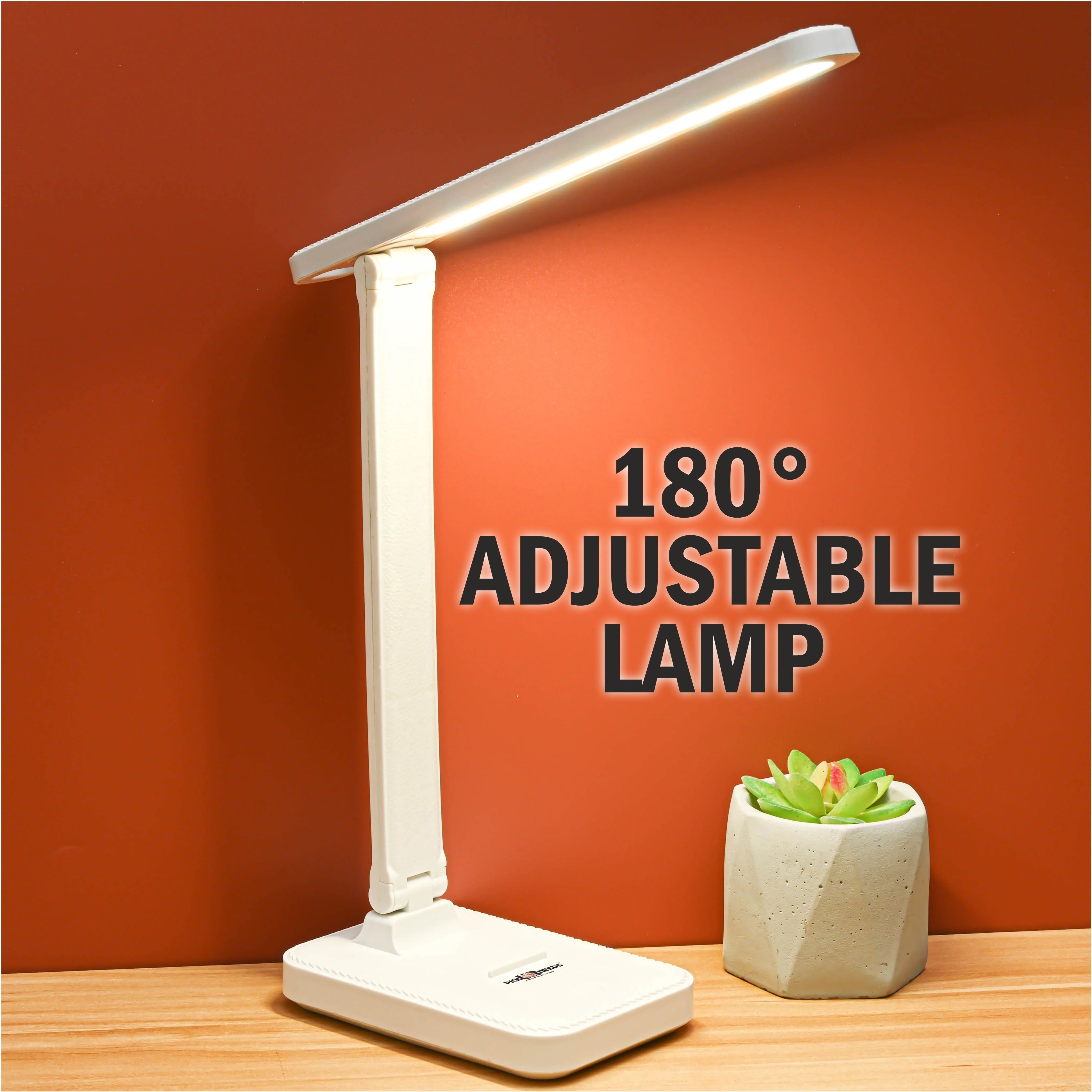 make ur wish Rechargeable LED Table Lamp With Touch Dimmer 3 Level Brightness 12Hrs Reading Study Lamp-picture-16
