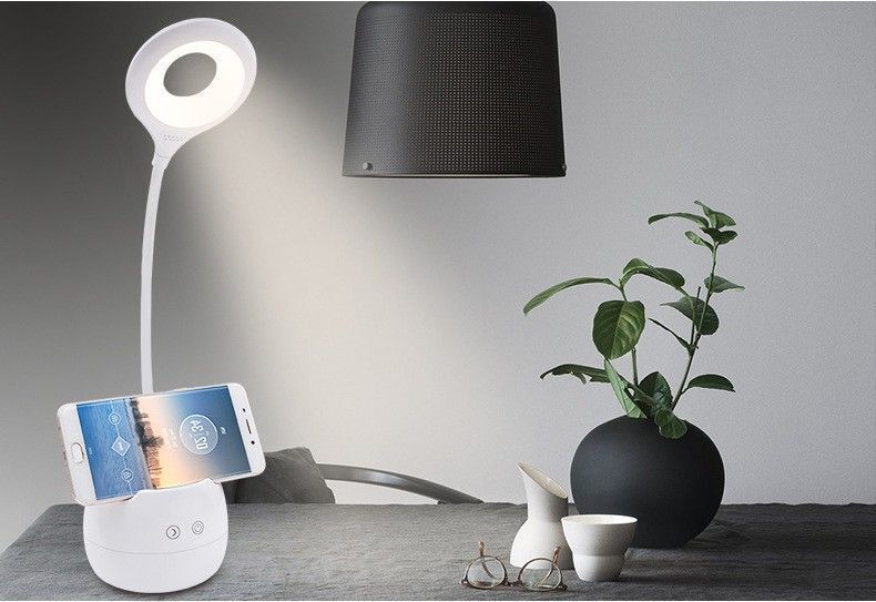 firstlike Desk Light with 3 Shades Touch Control Light Advanced Pen and Mobile Holder Study Lamp-picture-10