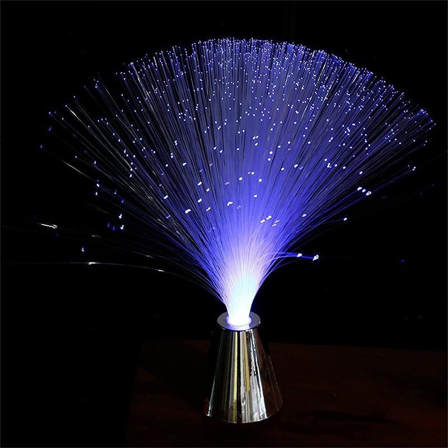 Beautiful Romantic LED Fiber Optic Night Lamp | Color Changing USB Mood Light Night Lamp-image-11