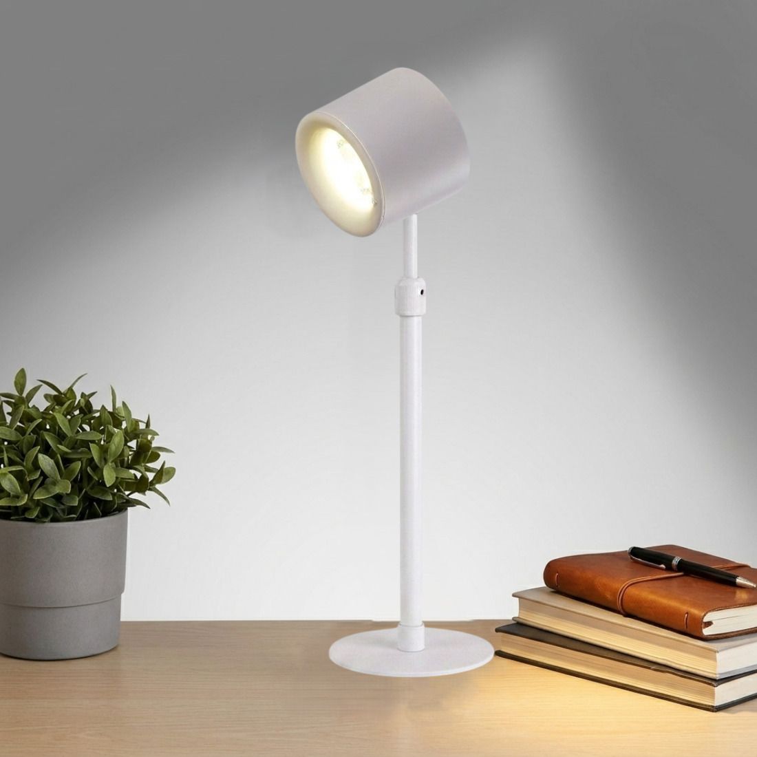 Adjustable LED Study Table Lamp with Clip Portable Night Light for study White Study Lamp-image-16