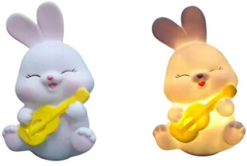 Guitar Bunny Table Lamp