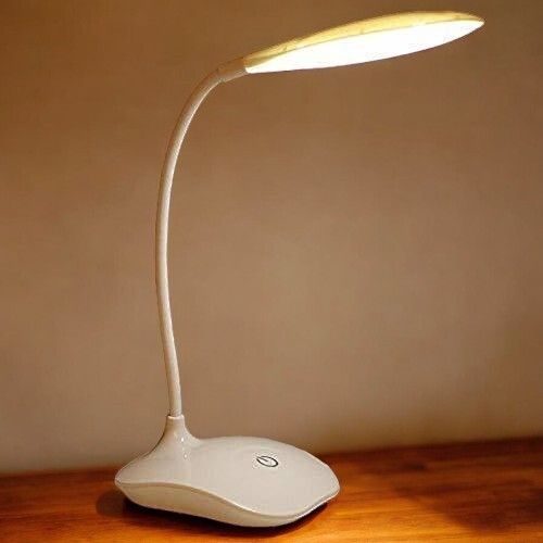 Powerful Rechargeable Emergency Table Lamp (White)_235 Study Lamp-image-17