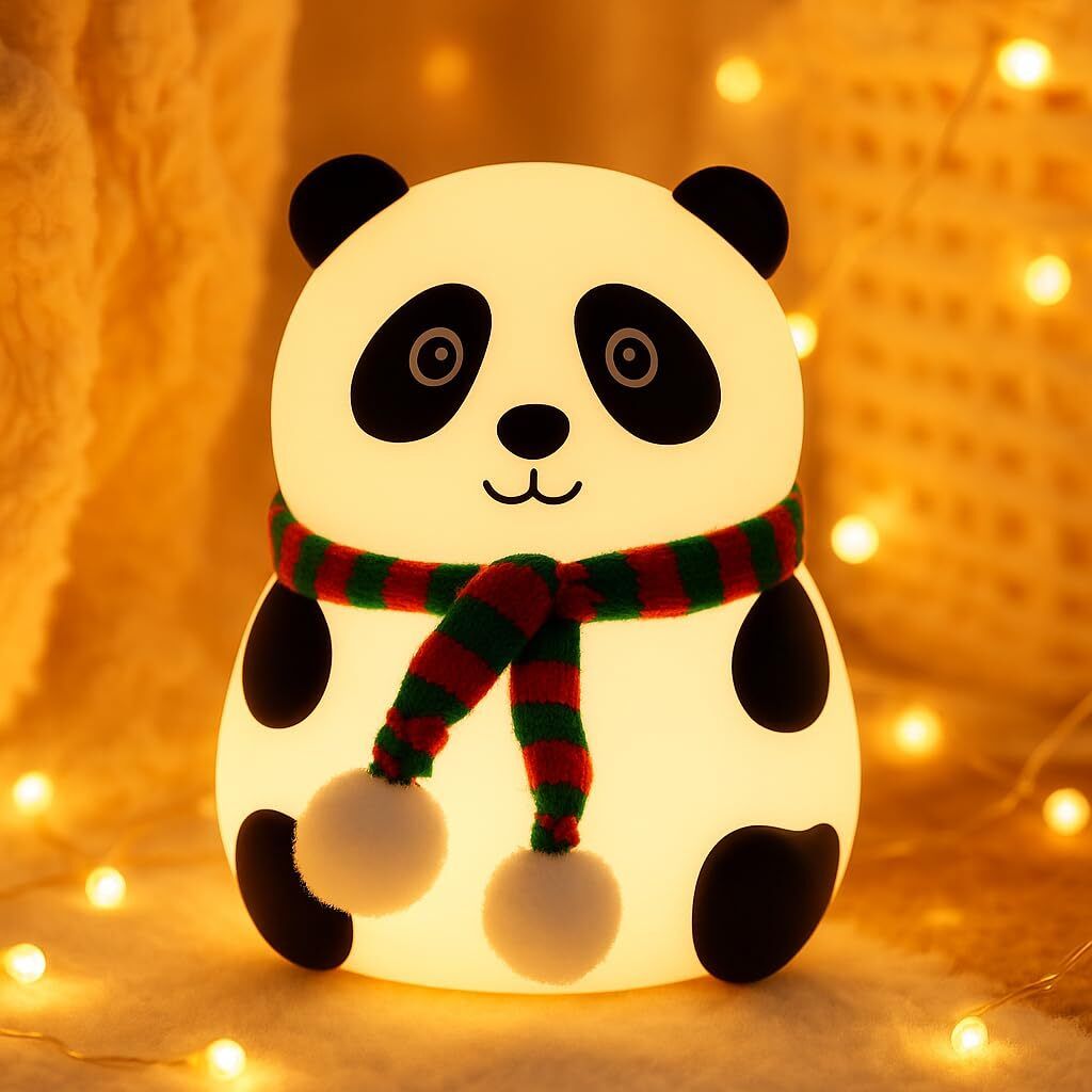 gautam enterprises Silicone Panda Night Light, 7 Color Changing Lamp for Bedroom Night Lamp-picture-27