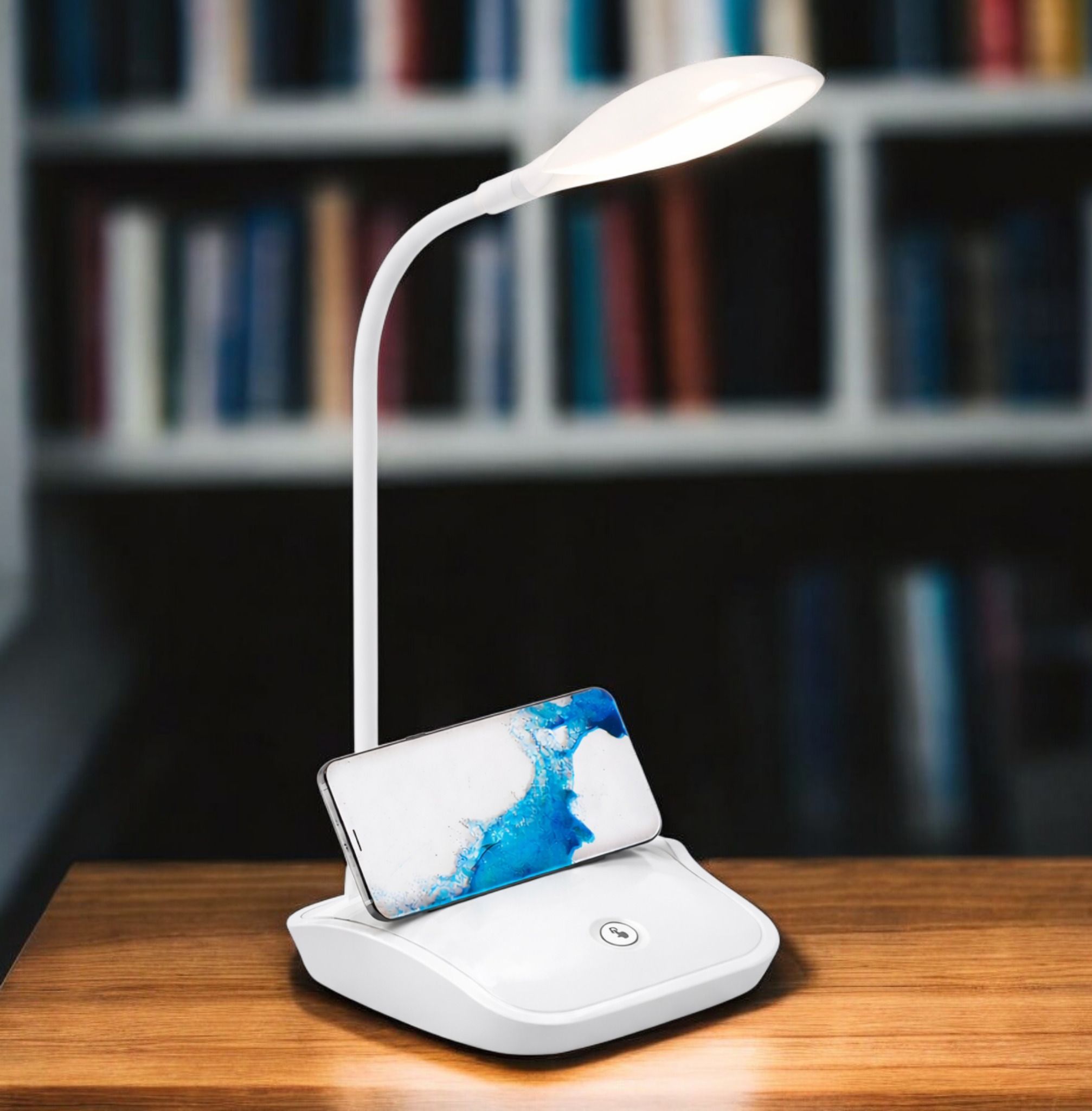 LED Table Lamp with & Touch USB Powered Study Desk Lamp for Home & Office Study Lamp-image-4