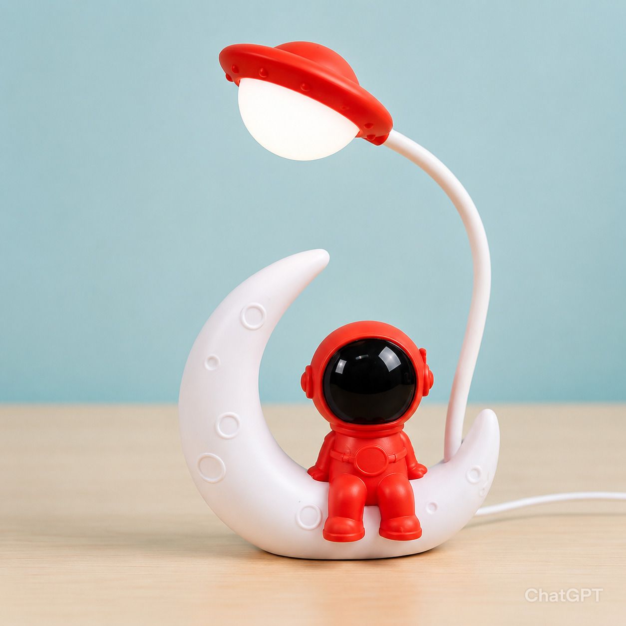 Charging Bulb Astronaut LED Table Lamp Study Lamp-image-49