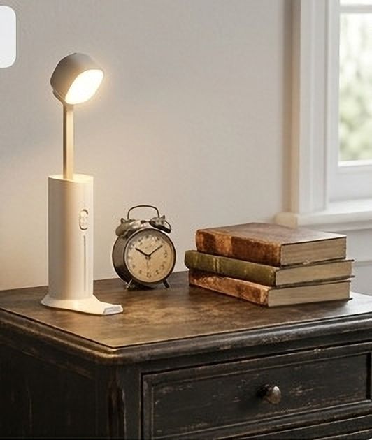 techomania TR 4in Table Lamp White Frt54.hi Study Lamp-picture-22