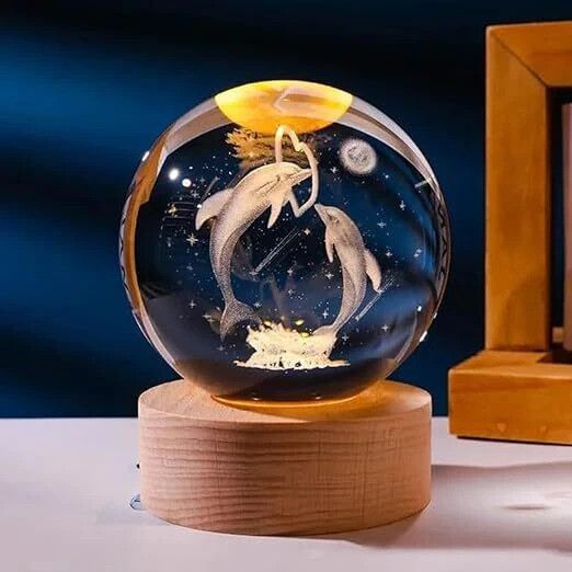3D Galaxy Crystal Ball Night Light Table Lamp-image-46