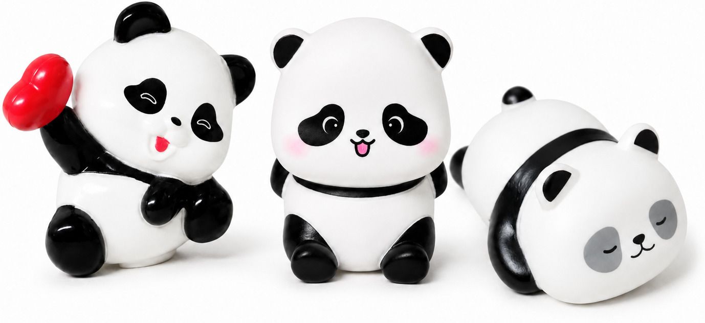 Cute Animal Silicone LED Night Lamp Pack of 3 Night Lamp-image-1