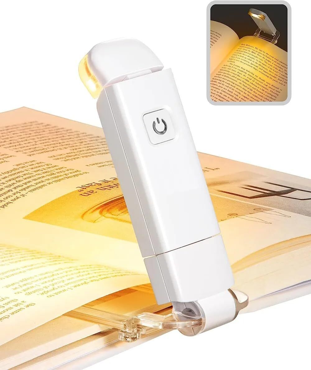 Book Reading Light with Clip | 3 Color Tone & Adjustable Brightness Night Lamp-image-26