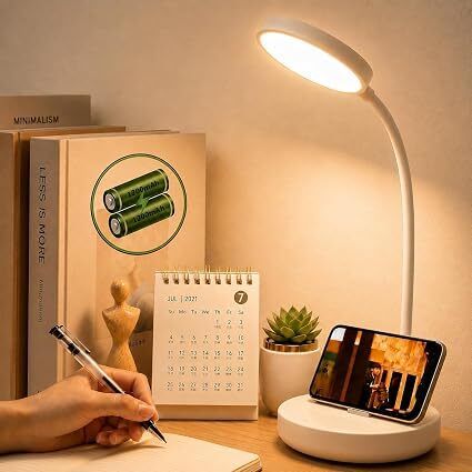 Rechargeable LED Desk Lamp with Mobile Holder, LED Study Lamp Study Lamp-image-31