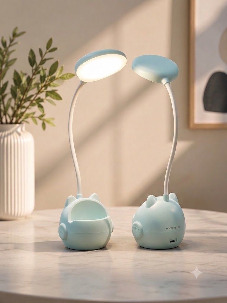 imnishnay Compact Dimmable LED Table Light with Hands-Free Stand Table Lamp-picture-17