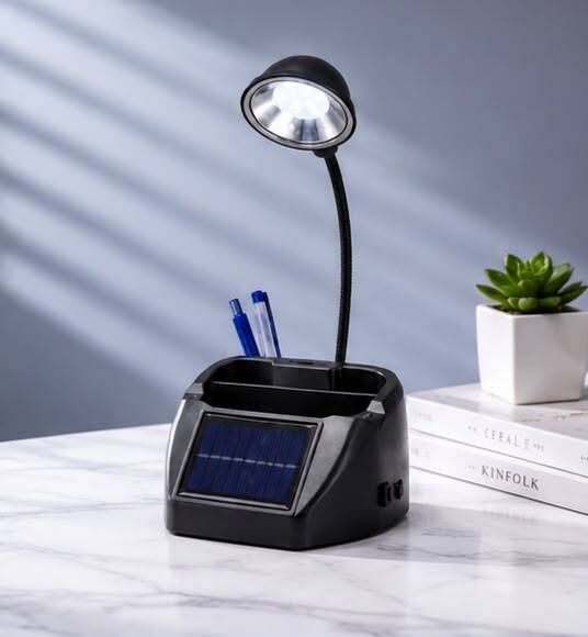 zekly SunCharge Pro Solar Rechargeable LED Study Lamp with Mobile & Pen Holder | Study Lamp-picture-17
