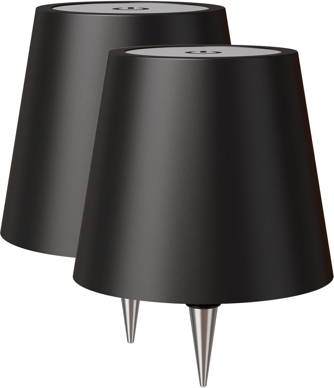 2 pack Rechargeable Touch Wireless Wine Bottle Lampshade, 3 Color Modes Table Lamp-image-10