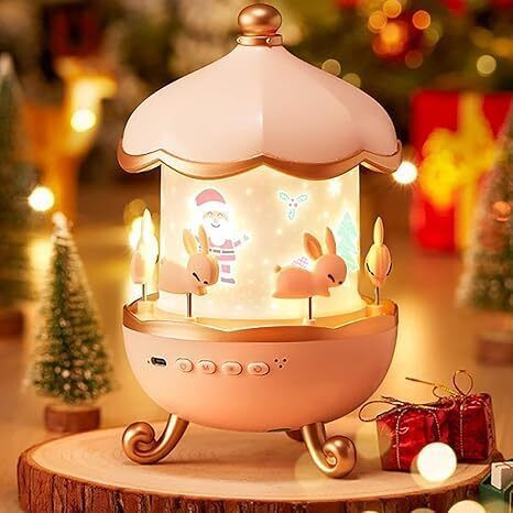 3D Decorative LED Night Light|Bedroom 360 Degree Rotation Sky Projector_B1E7 Night Lamp-image-5