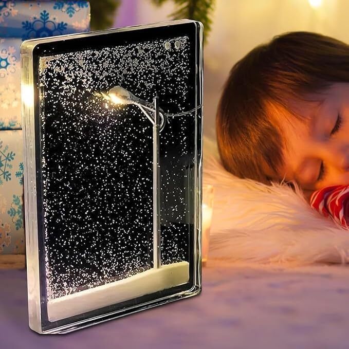 Snowfall Street Flowing Lamp Night Lamp-image-4