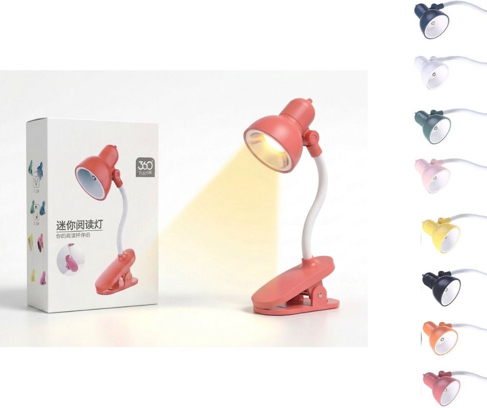 malbec Portable LED Clip Book Reading Light | Eye-Protect Study Bookmark Lamp Study Lamp-picture-41