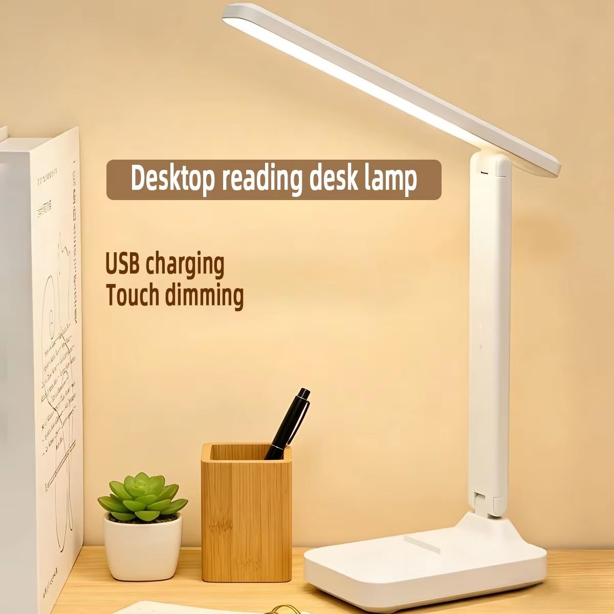 diyalux Cordless LED Desk Lamp for Home Office, 1200mAh Rechargeable Battery Study Lamp-picture-37