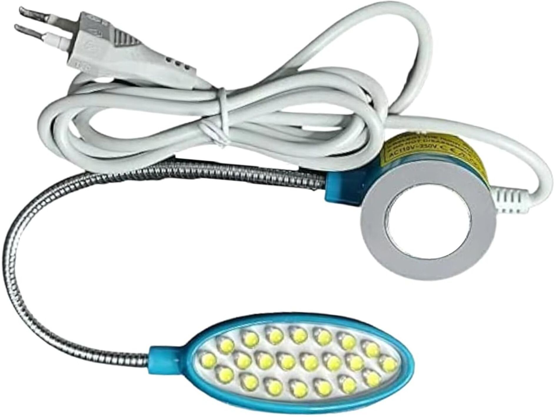 sss Y-21 Adjustable LED Gooseneck Sewing Machine Light with Dimmable Brightness Study Lamp-picture-37