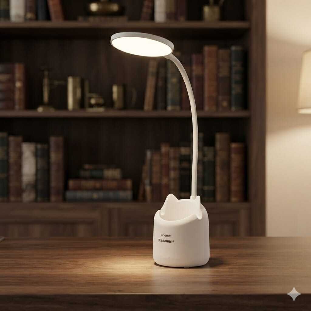 tmvmall 3 Colour Mode LED Table / Desk / Study Lamp (35 cm, White. Study Lamp-picture-32