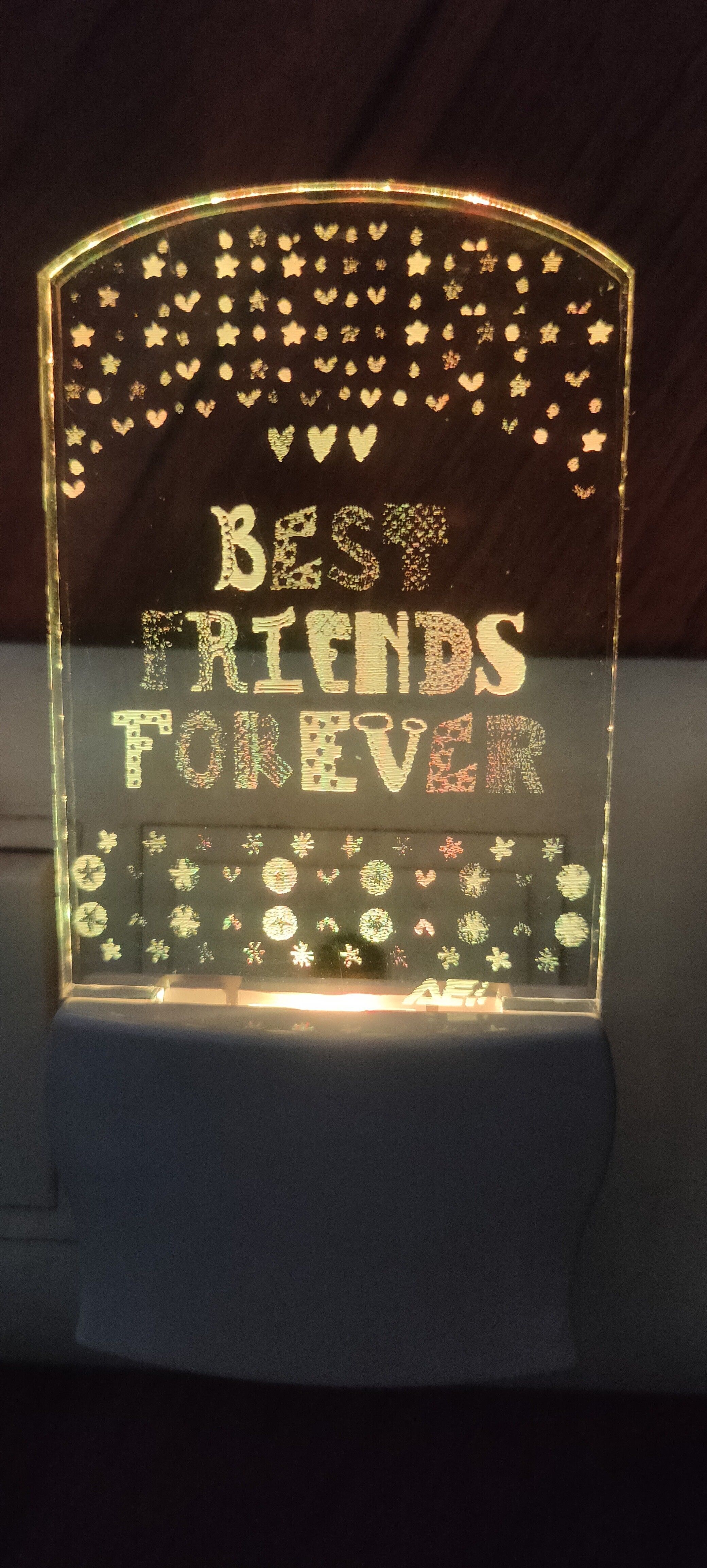 BEST FRIEND FOREVER FANCY NIGHT LAMP 420 Night Lamp-image-43