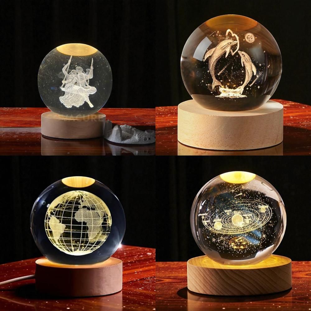 Decorative Night Light Crystal Diamond Lamp Table Lamp-image-36