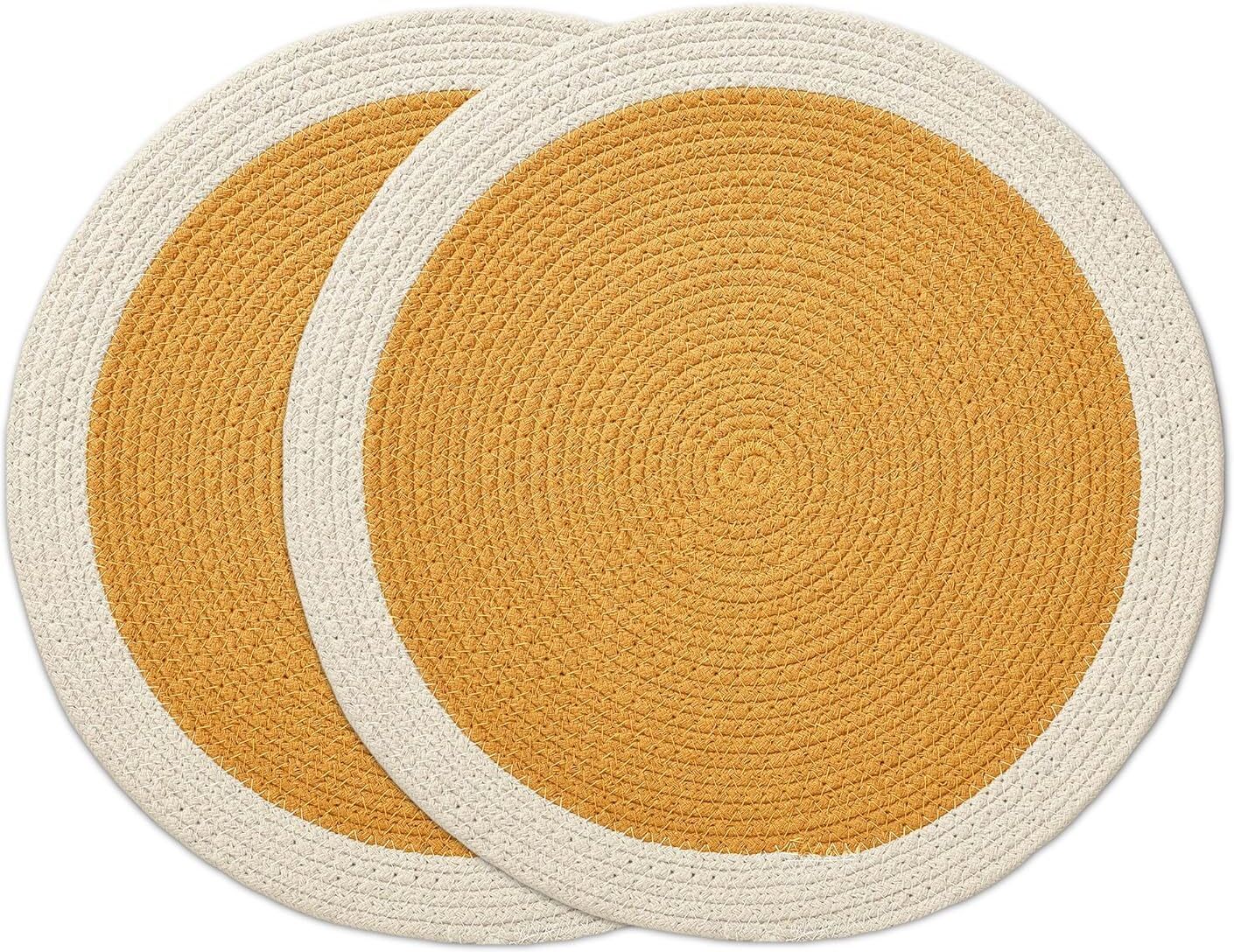 Round Pack of 2 Table Placemat-image-44
