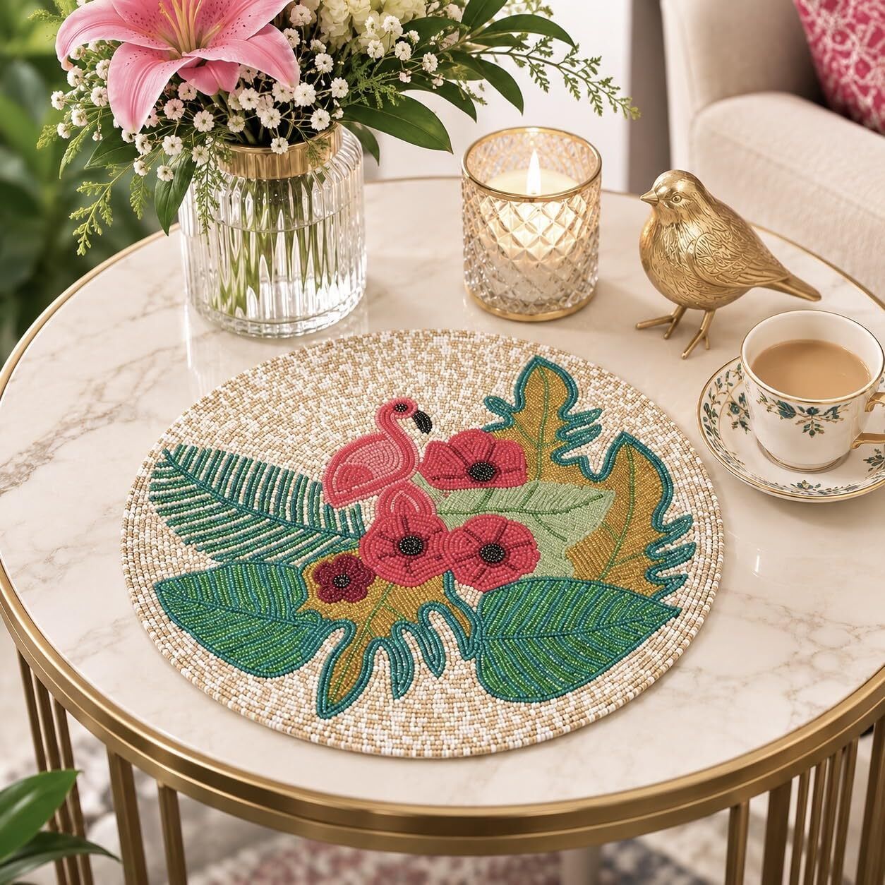 mfu-made for you Round Pack of 1 Table Placemat-picture-36