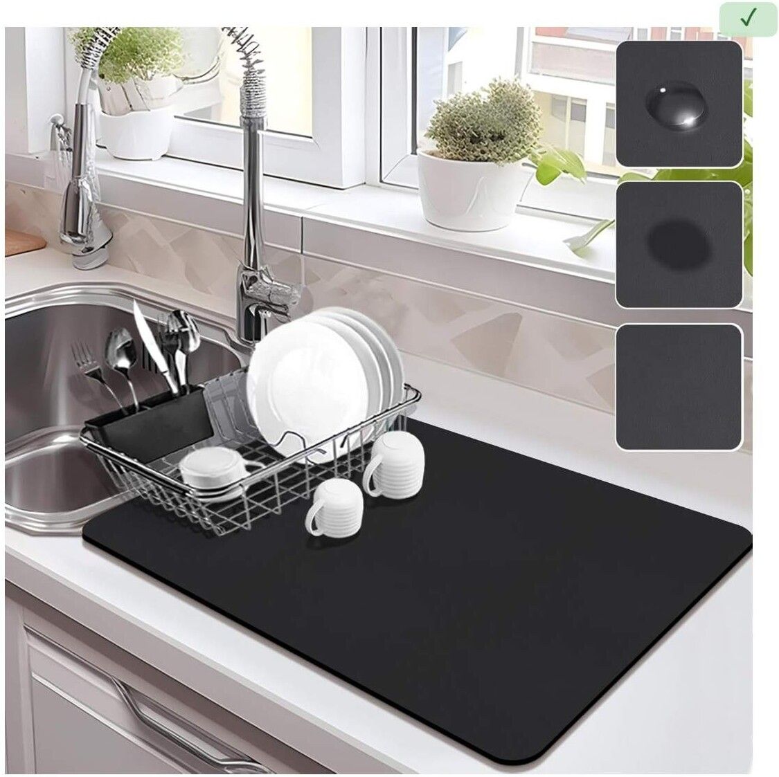brzone Rectangular Pack of 1 Table Placemat-picture-11