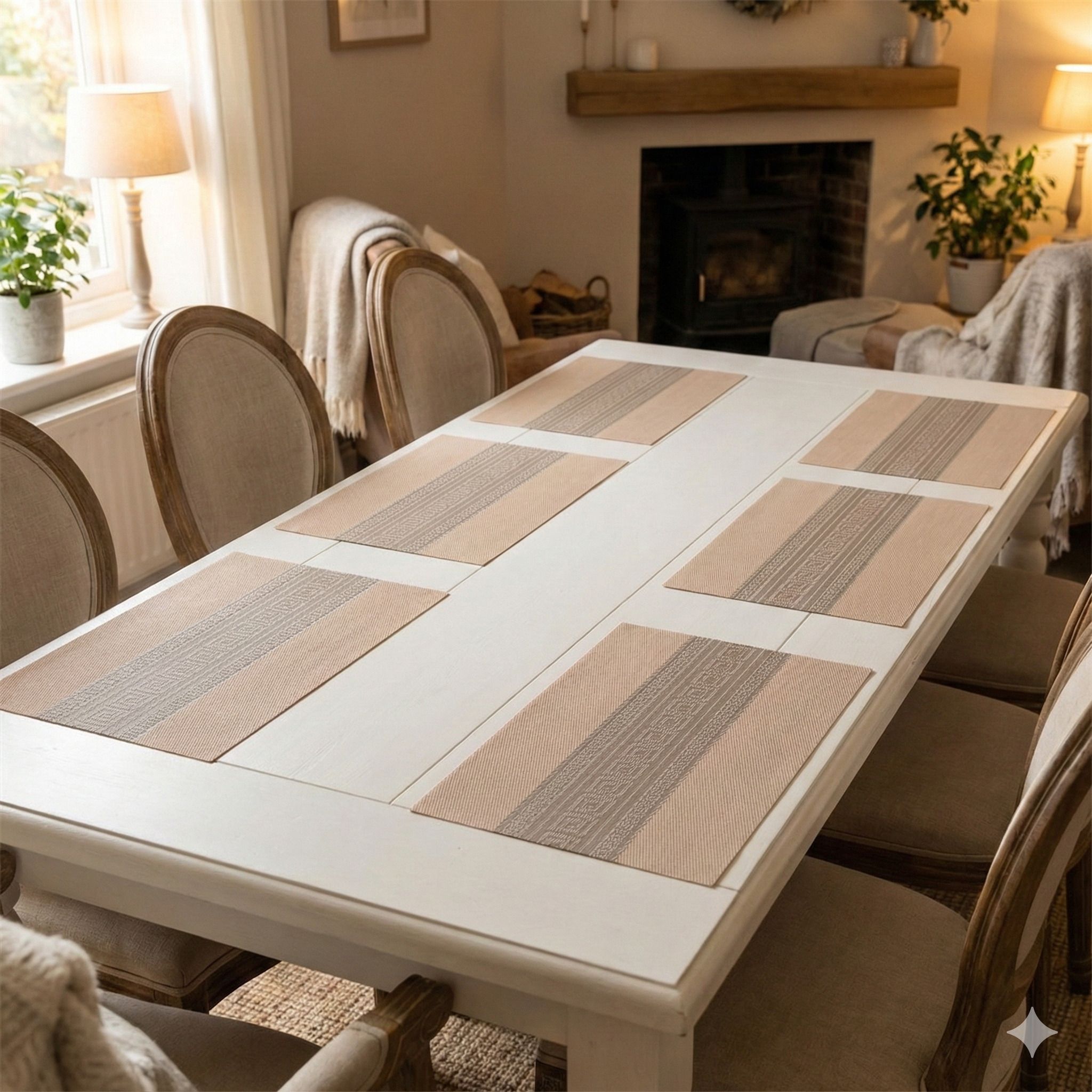 Rectangular Pack of 6 Table Placemat-image-21