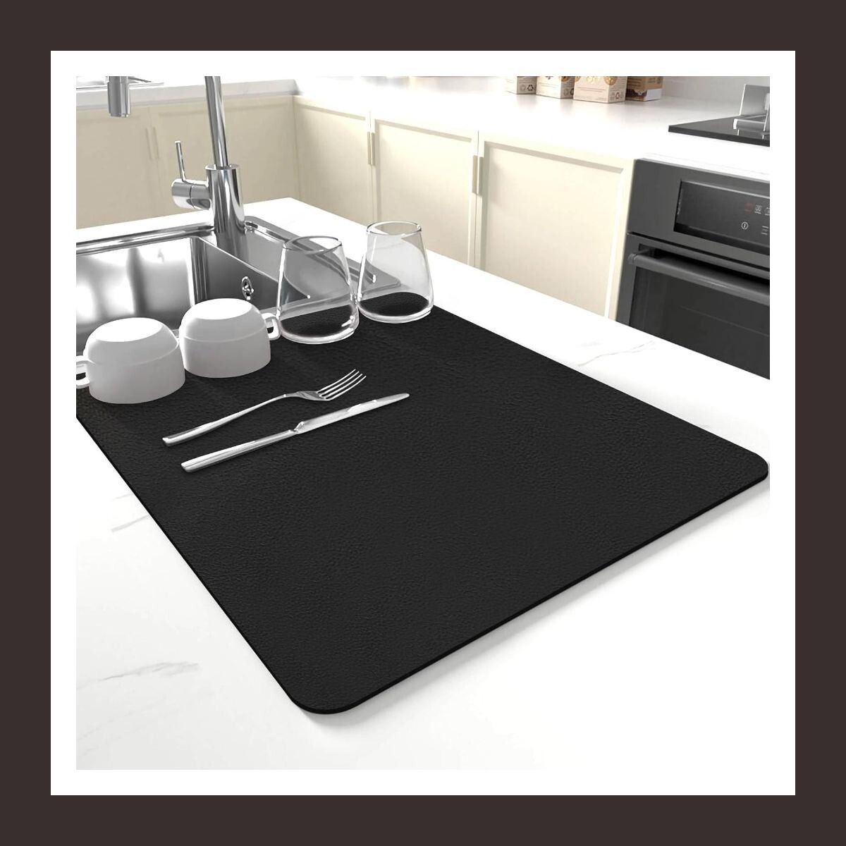 brzone Rectangular Pack of 1 Table Placemat-picture-10