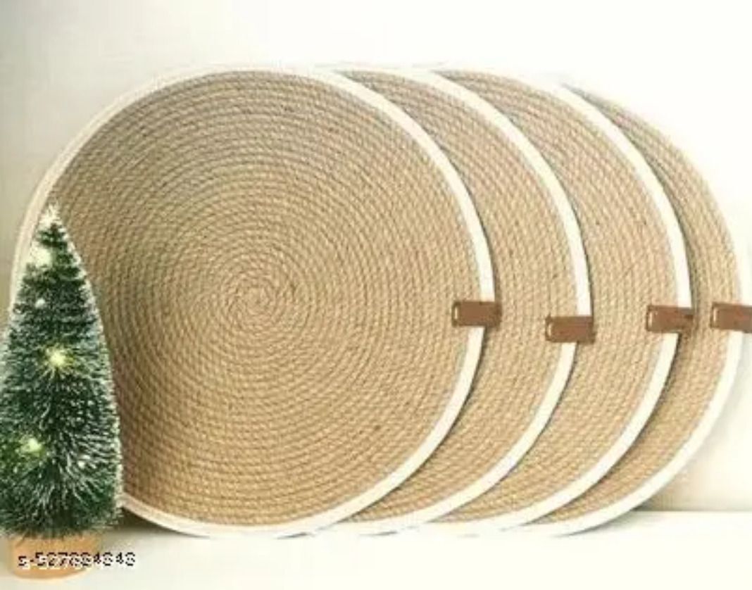 Round Pack of 4 Table Placemat-image-37