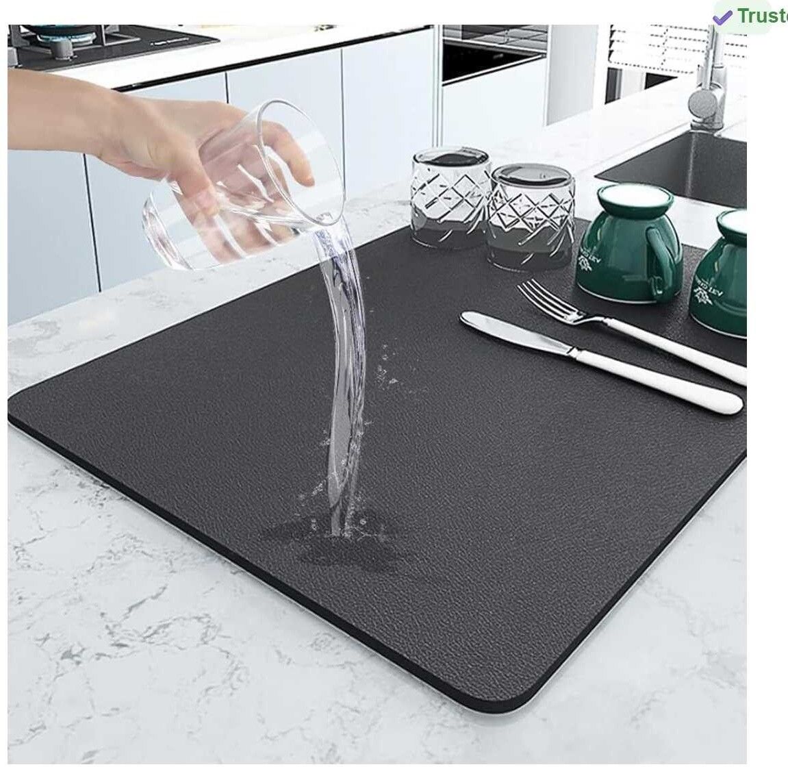 brzone Rectangular Pack of 1 Table Placemat-picture-13