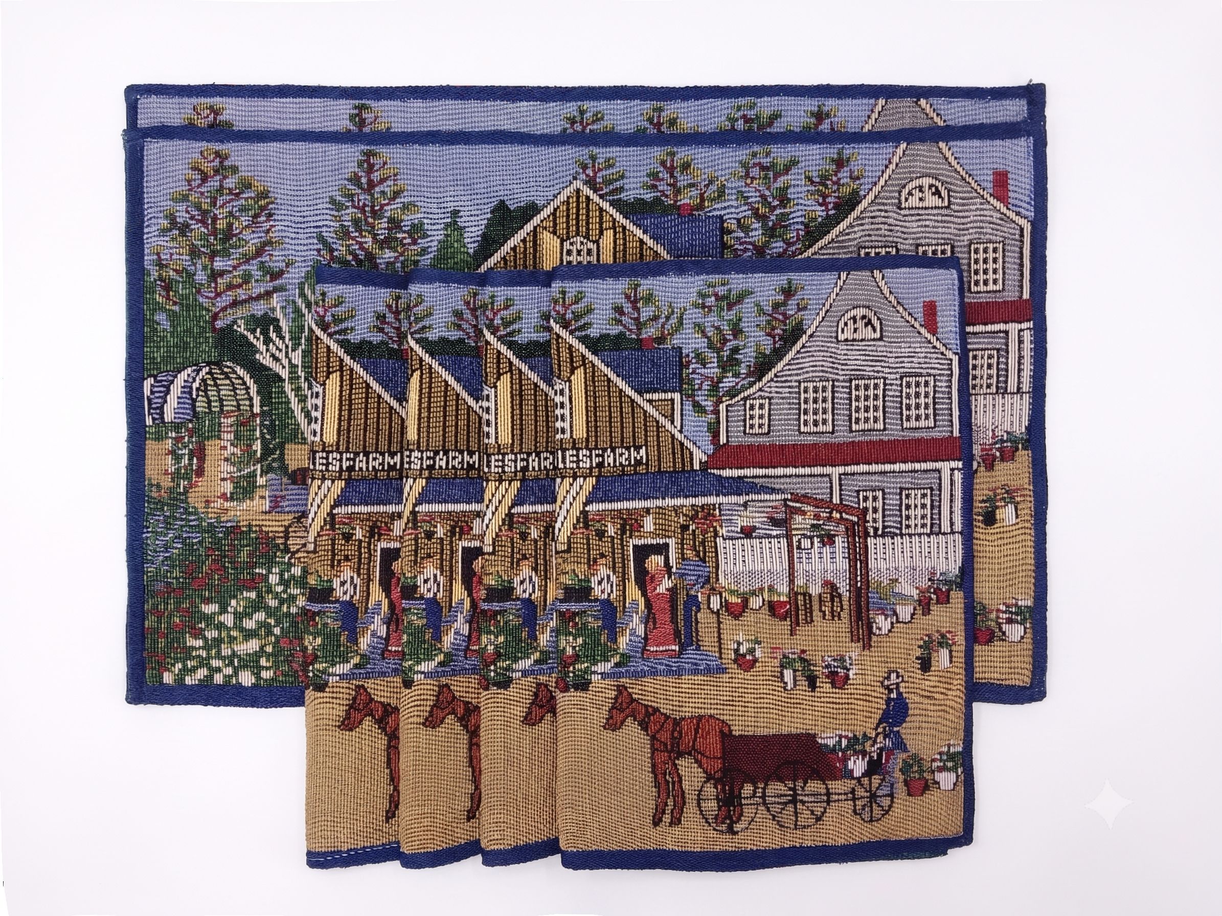 Rectangular Pack of 6 Table Placemat-image-7