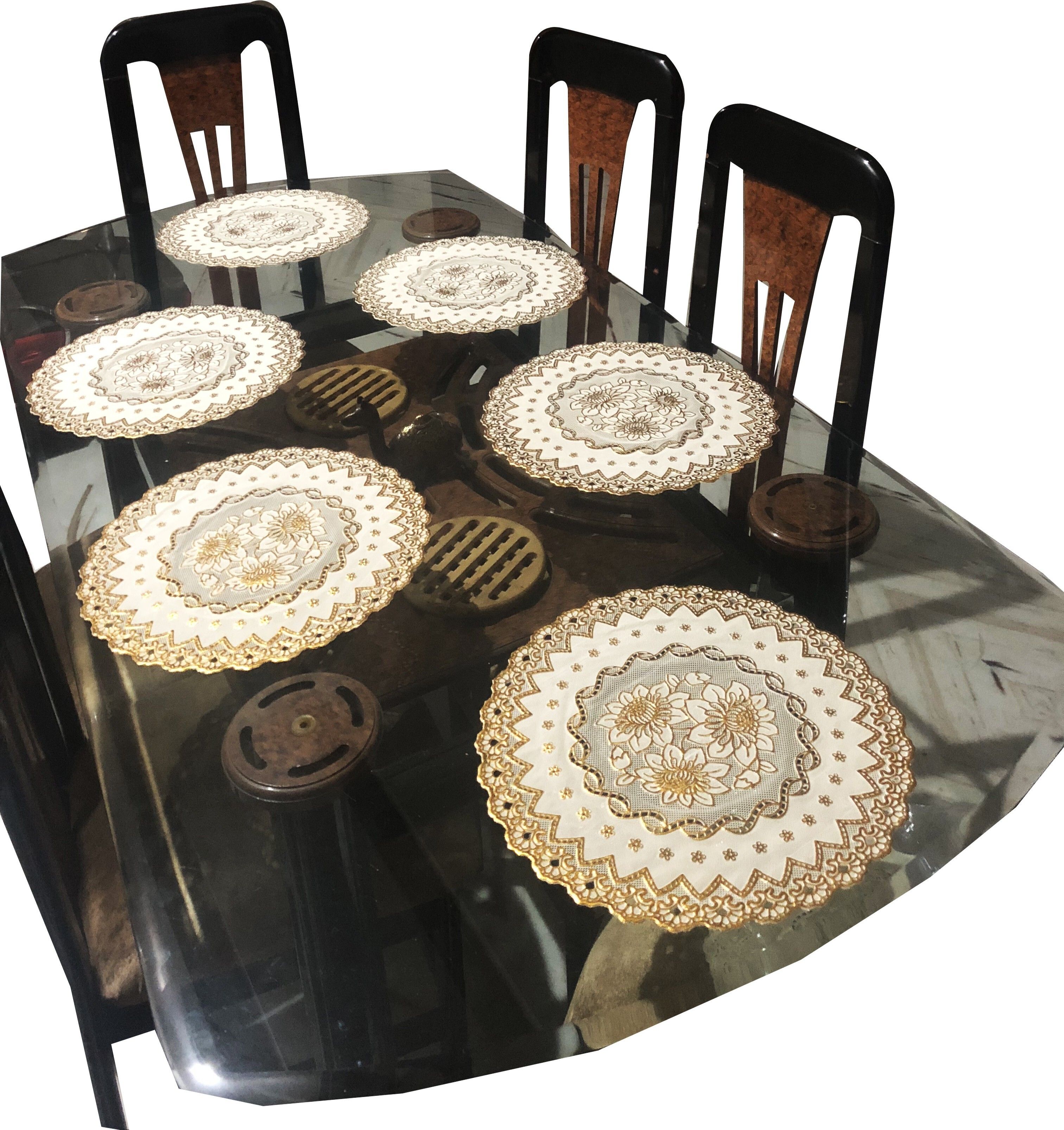 Round Pack of 6 Table Placemat