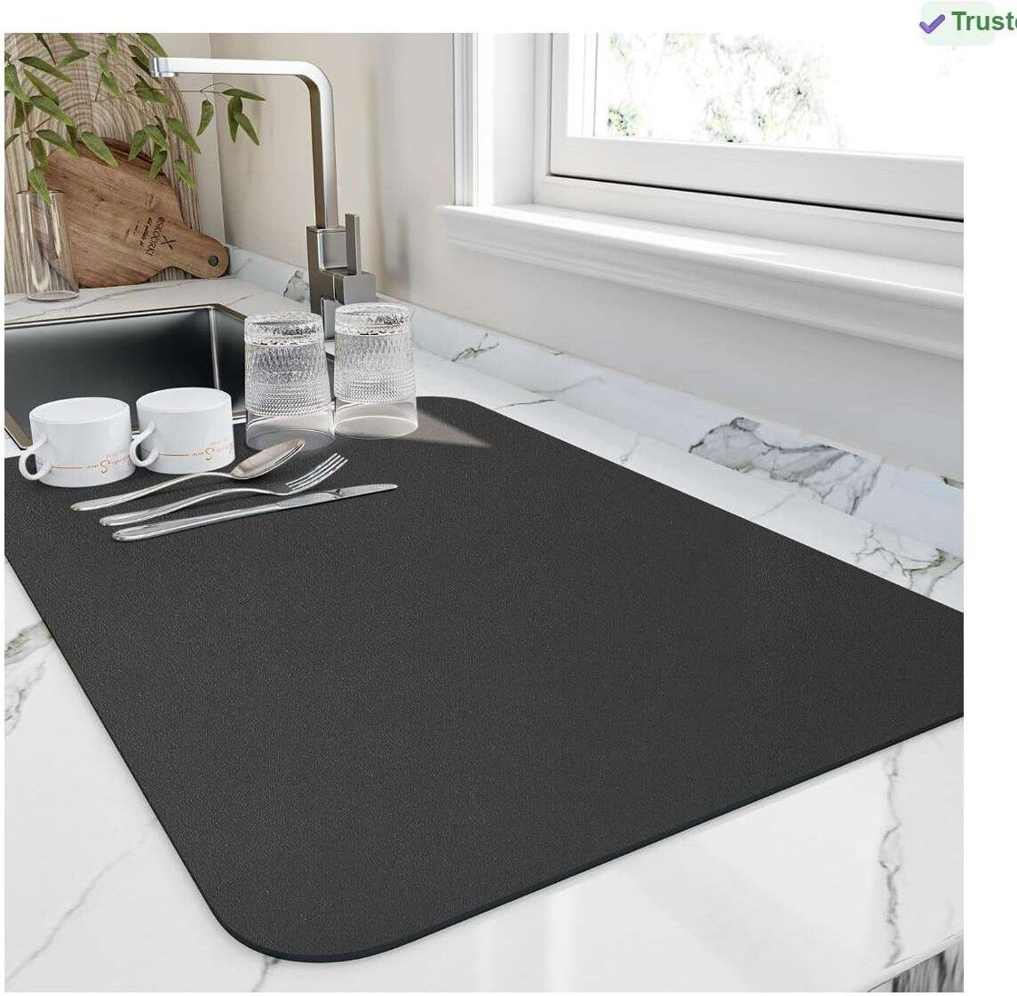 brzone Rectangular Pack of 1 Table Placemat-picture-25